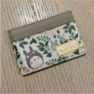 My Neighbor Totoro Card Holder - Gray and Green